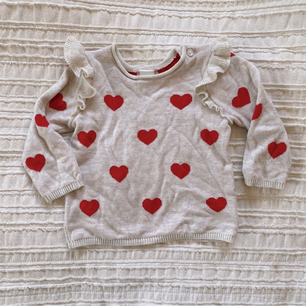 Heart sweater